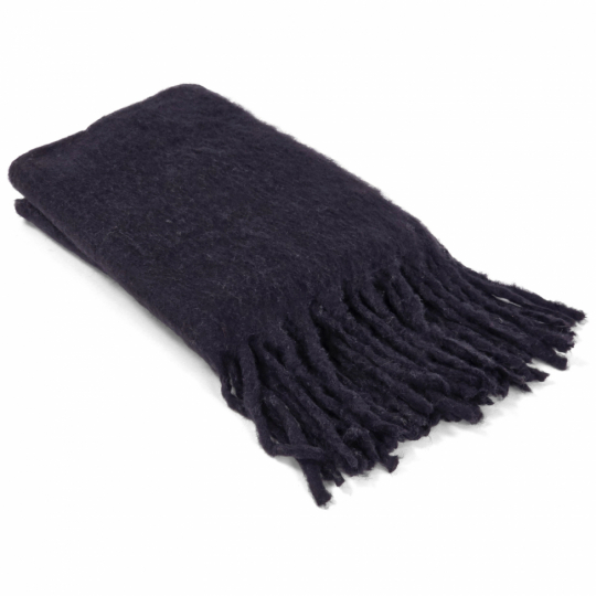 Geruite 'Samantha' 130x170cm - Zwart