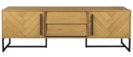 Bijzettafel 'Class' laag - Eik