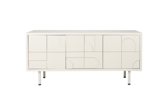 Bijzettafel 'Funk' 55x120x40 cm - Beige