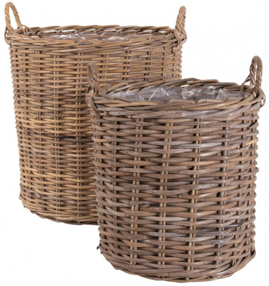 Mand 'Indo' 2-pack - Natuurlijk