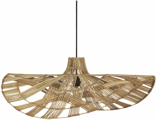 Plafondlamp 'Wella' 81cm - Natuurlijk