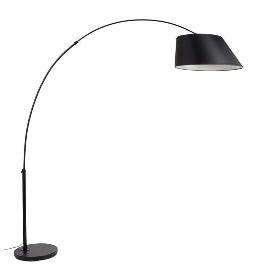 Vloerlamp 'Arc' - Zwart