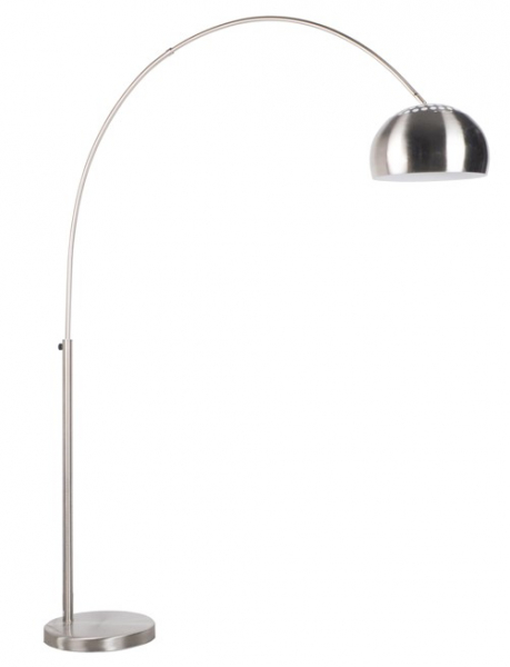 Vloerlamp 'Bow' - Zilver