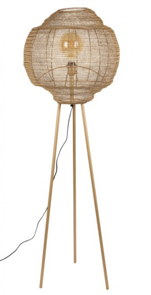 Vloerlamp 'Meezan' - Goud