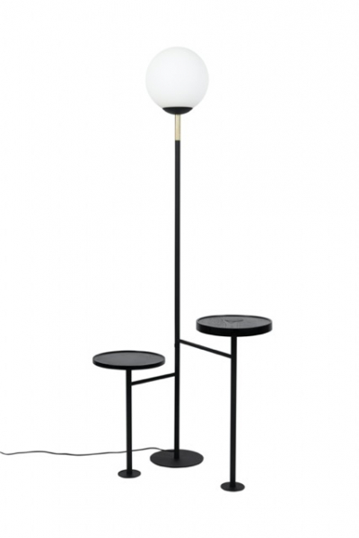 Vloerlamp 'Orion' 25x58 - Zwart