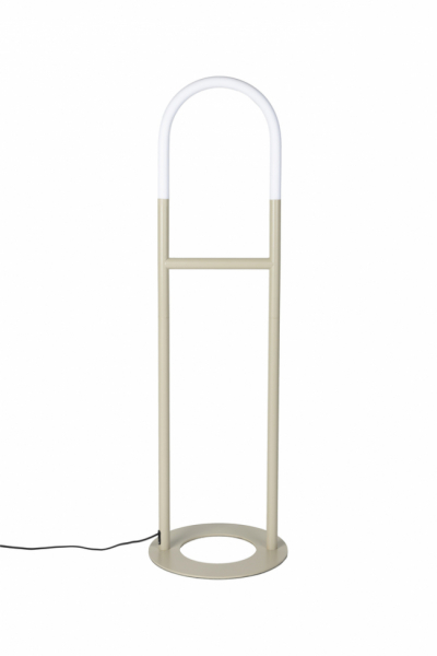 Vloerlamp 'Arch' - Beige