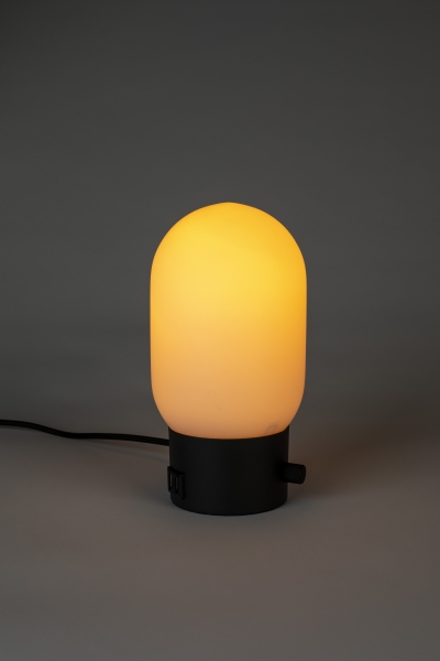 Tafellamp 'Urban Charger' - Zwart