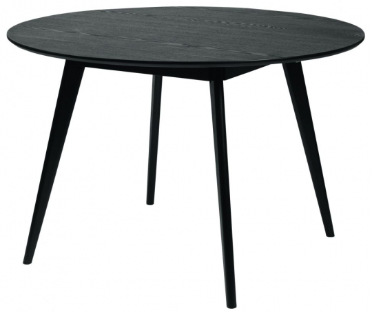 Eettafel 'Yumi' Rond 115cm - Zwart