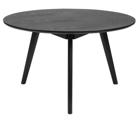 Salontafel 'Yumi' Rond 90cm - Zwart