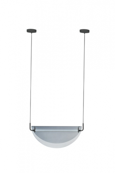 Plafondlamp 'Rani' 22x74 - Zwart