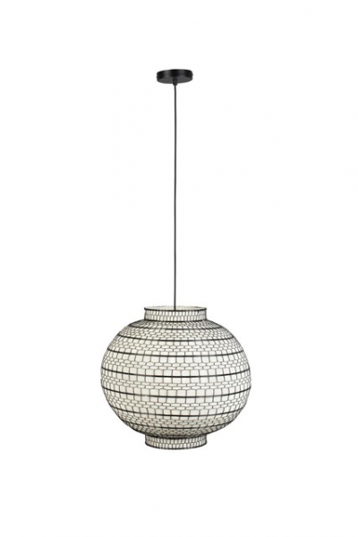 Ronde Plafondlamp 'Ming 45' - Wit