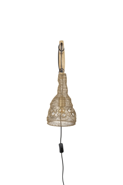 Wandlamp 'Alen' - Goud