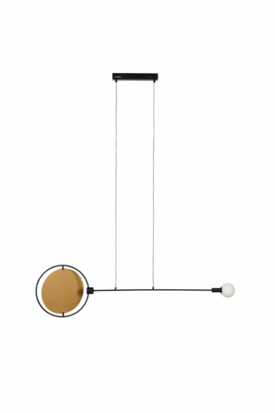 Plafondlamp 'Sirius' 35x133 - Zwart