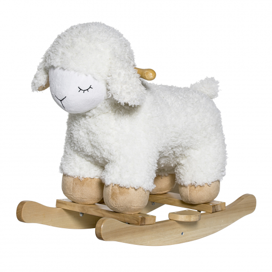 Schommelpaard 'Rocking Sheep' - Wit