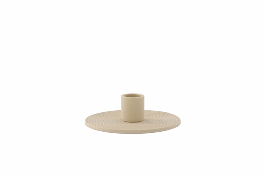 Kaarsenhouder 'Bronco' - Beige