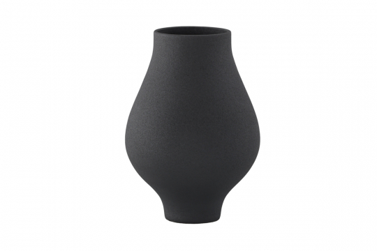 Vaas 'Santander' 24cm - Zwart