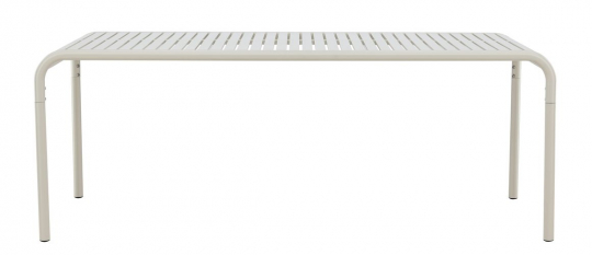 Tuin tafel 'Pego' 200x100cm - Beige