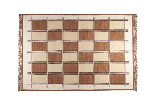 Vloerkleed 'Gambit' 200x300 - Bruin