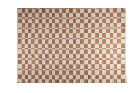 Vloerkleed 'Checker' 160x230cm - Beige