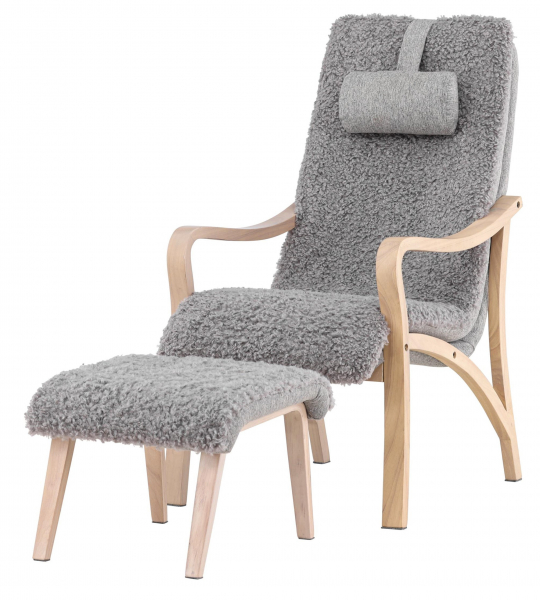 Fauteuil 'Faro' - Lichtgrijs