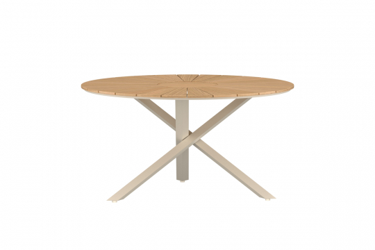 'Mexico' eettafel ca. 140 cm - naturel