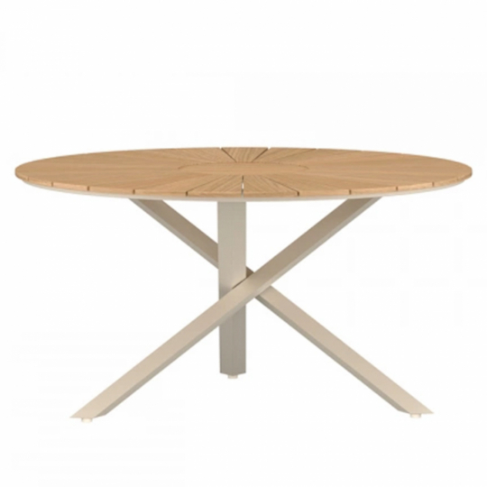 'Mexico' eettafel ca. 140 cm - naturel