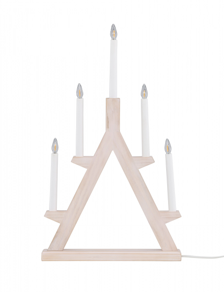 Adventskandelaar 'Tallmo' - Wit