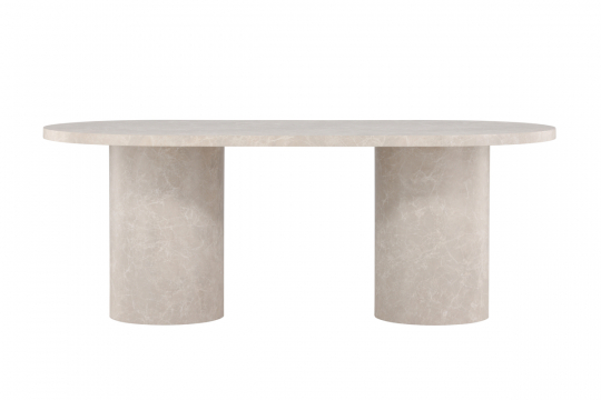 Eettafel 'Narvik' 100x200cm - Beige