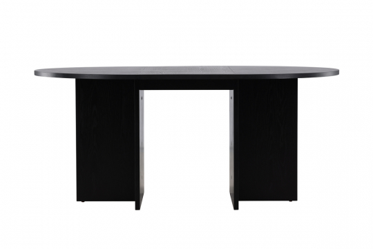 Eettafel 'Strada' 170x74cm - Zwart