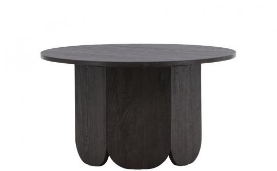 Salontafel 'Björkvik' Rond 80cm - Zwart
