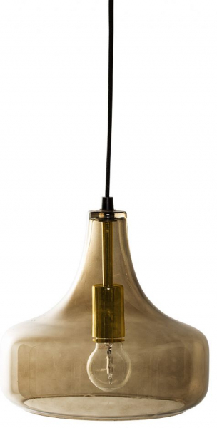 Plafondlamp 'Yuser' - Bruin