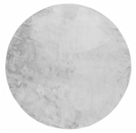 Rond vloerkleed 'Aranga Super Soft' 160cm - Grijs