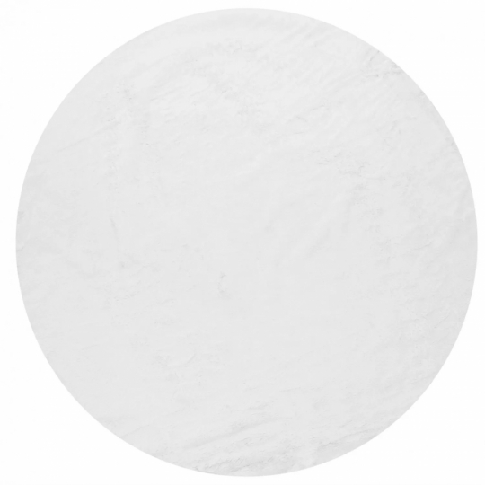 Ronde tapijt 'Aranga Super Soft' 240cm - Wit