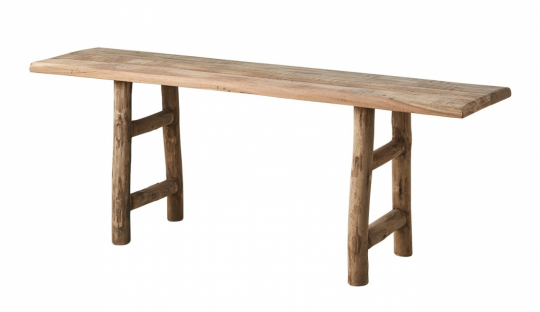 Bank 'Rico' 122cm - Natuurlijk