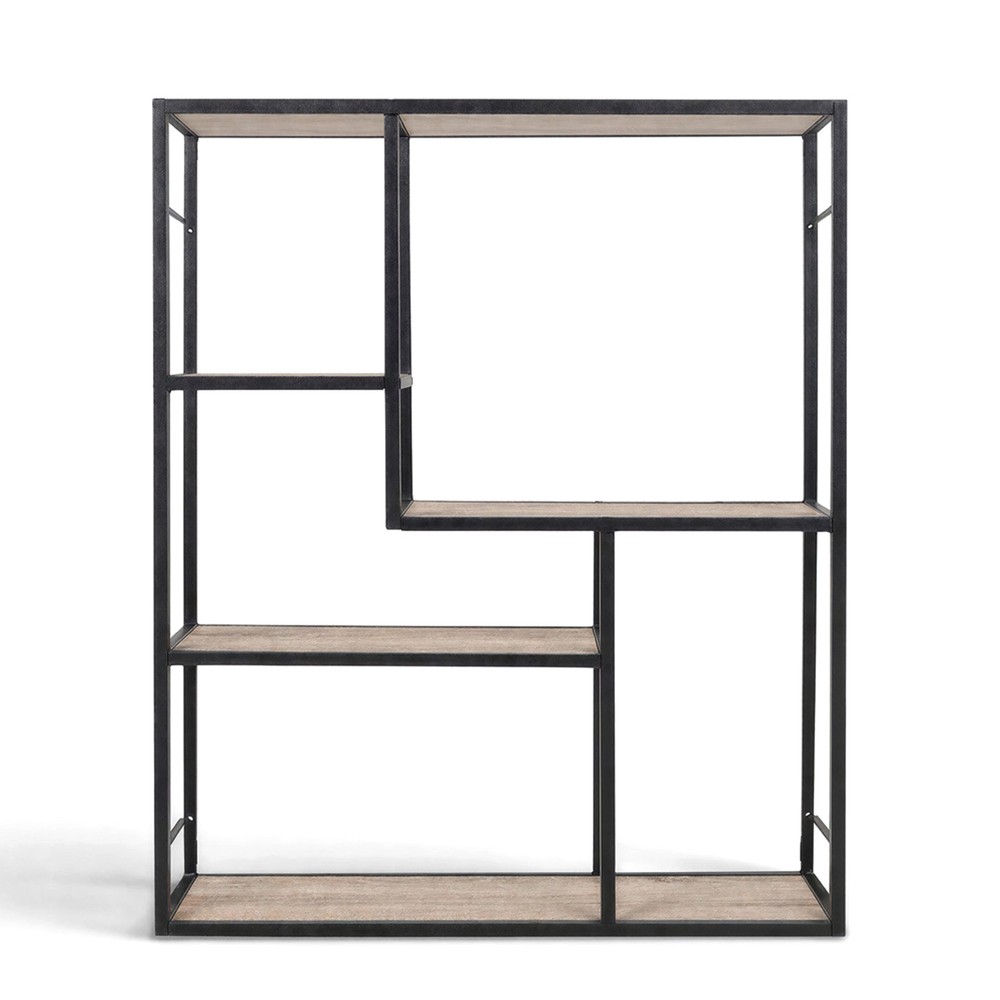 Wandplank 'Hydra' - Zwart