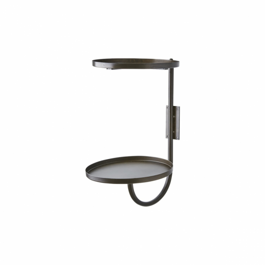 Wandplank 'Thomas' - Zwart