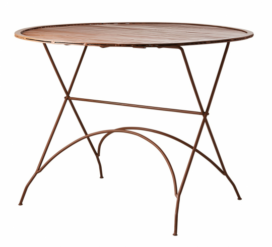 Tafel 'Visby' Rond 100cm - Oranje