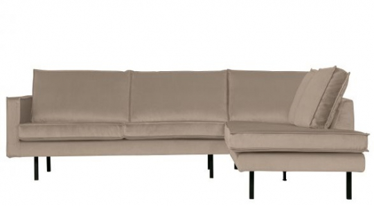 Hoekbank 'Rodeo' - Khaki - Rechts