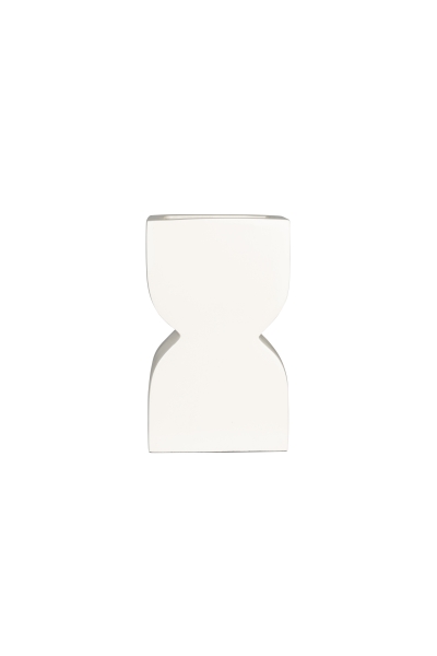 Vaasje Cones S 'Glanzend Beige' - Beige