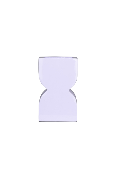 Vaasje Cones S 'Glanzend Lilac' - Lila