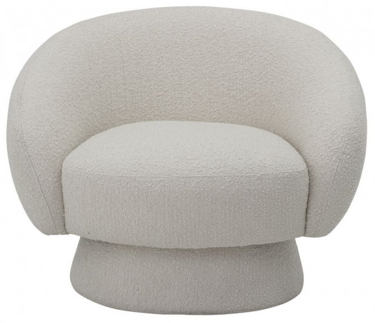 Fauteuil 'Ted' - Wit