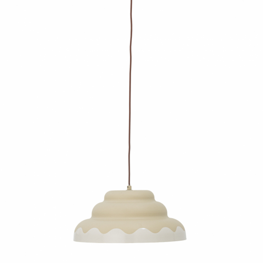 Plafondlamp 'Lacya' 40cm Rond - Natuur