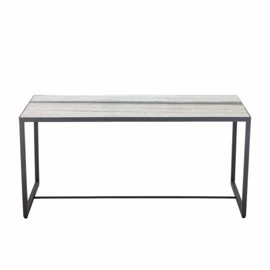 Salontafel 'Ines' - Marmer/Zwart