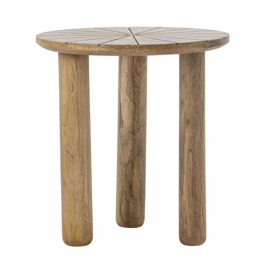Salontafel 'Stella' 40cm Rond- Natuur