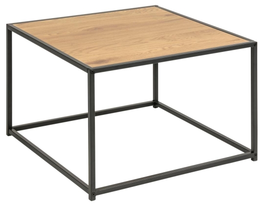 Salontafel 'Hydra' 60cm - Natuur/Zwart