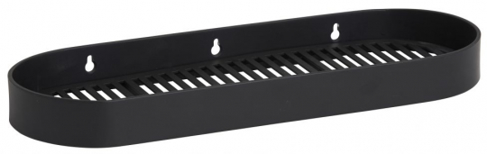 Plank met groef 'SOTRA' - Zwart