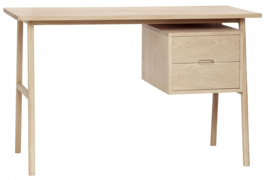 Bureau 'Architect' - Witgepigmenteerd Eik