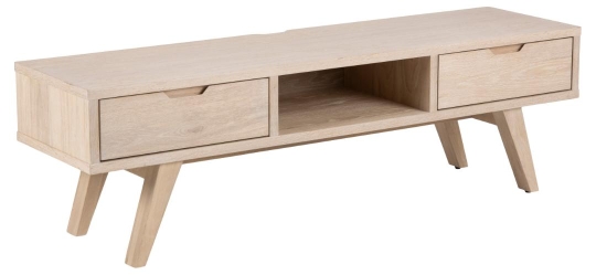 TV-Meubel 'Cefal' - Natuur/Wit