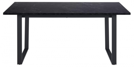 Eettafel 'Corfu' - Zwart