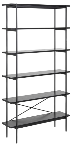 Boekenkast 'Hablingbo' 36cm - Zwart